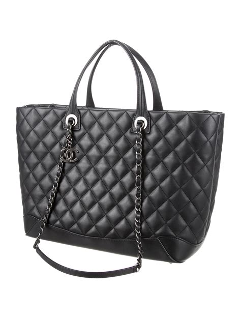 chanel small tote bag|Chanel large shopping tote price.